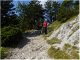 Za Ušivcem - Kapela Marije Snežne (Velika planina)